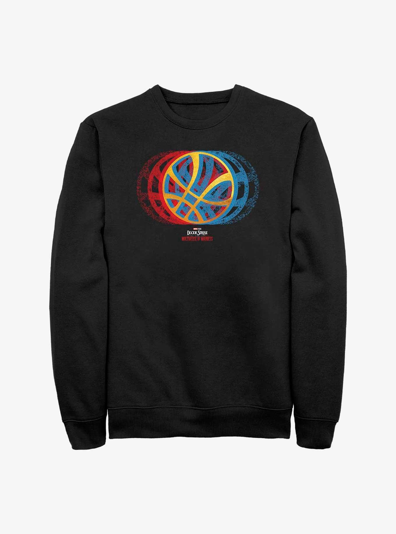 Marvel Doctor Strange In The Multiverse Of Madness Gradient Seal Sweatshirt, BLACK, hi-res