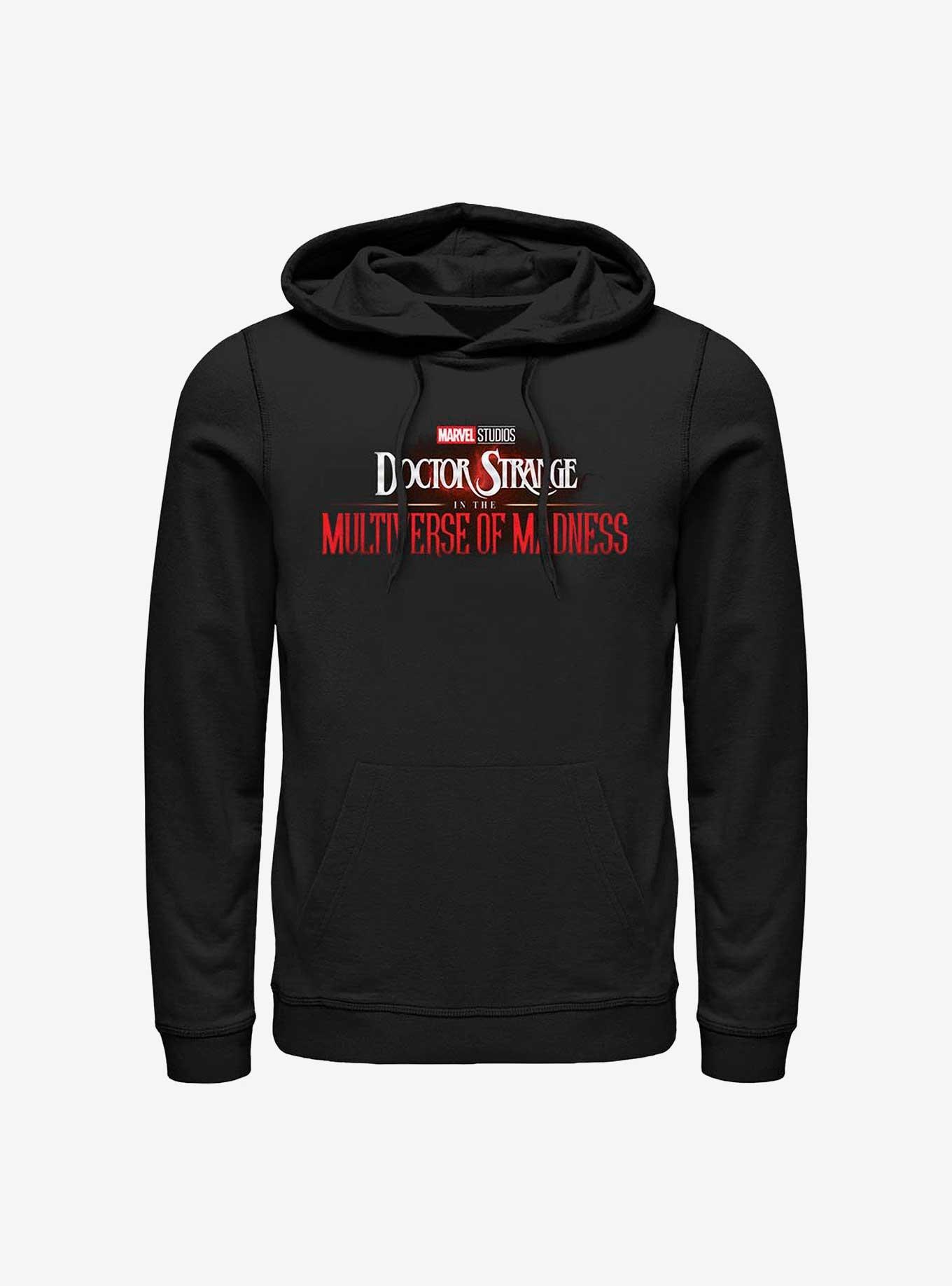 Marvel Doctor Strange In The Multiverse Of Madness Rendered Logo Hoodie, BLACK, hi-res