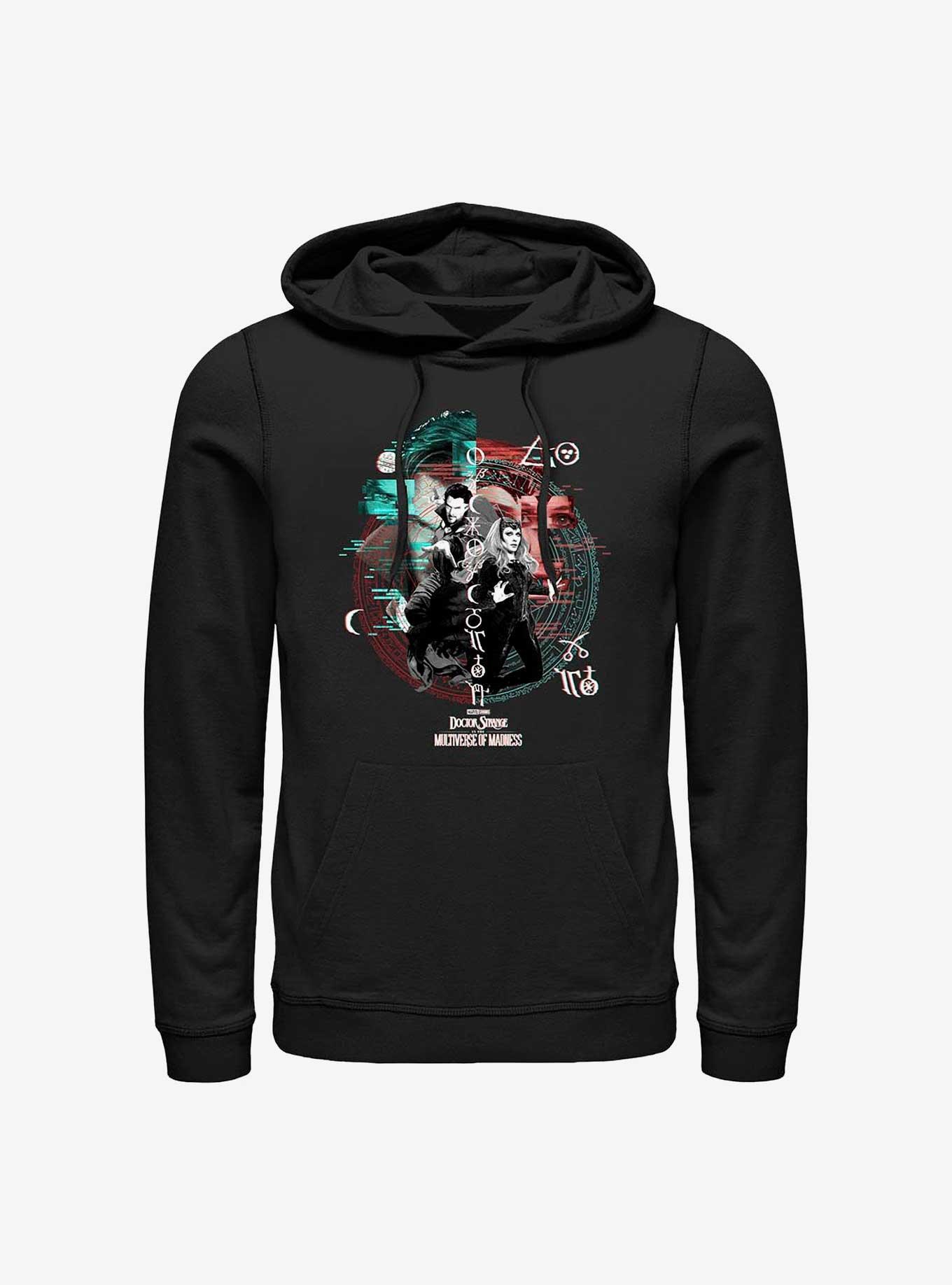 Marvel Doctor Strange In The Multiverse Of Madness Magic Glitch Hoodie, BLACK, hi-res