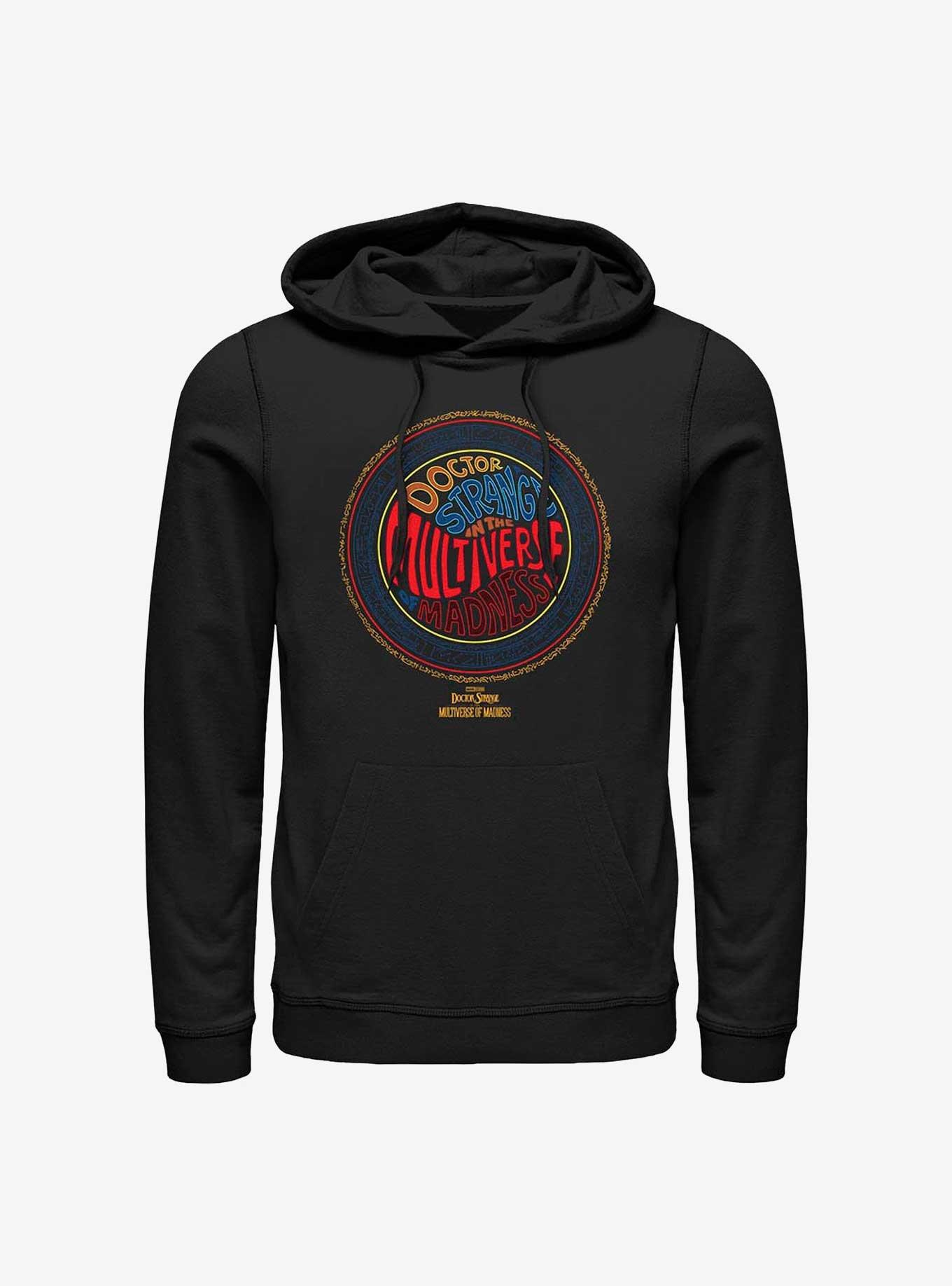 Marvel Doctor Strange In The Multiverse Of Madness Multiverse Runes Hoodie, BLACK, hi-res