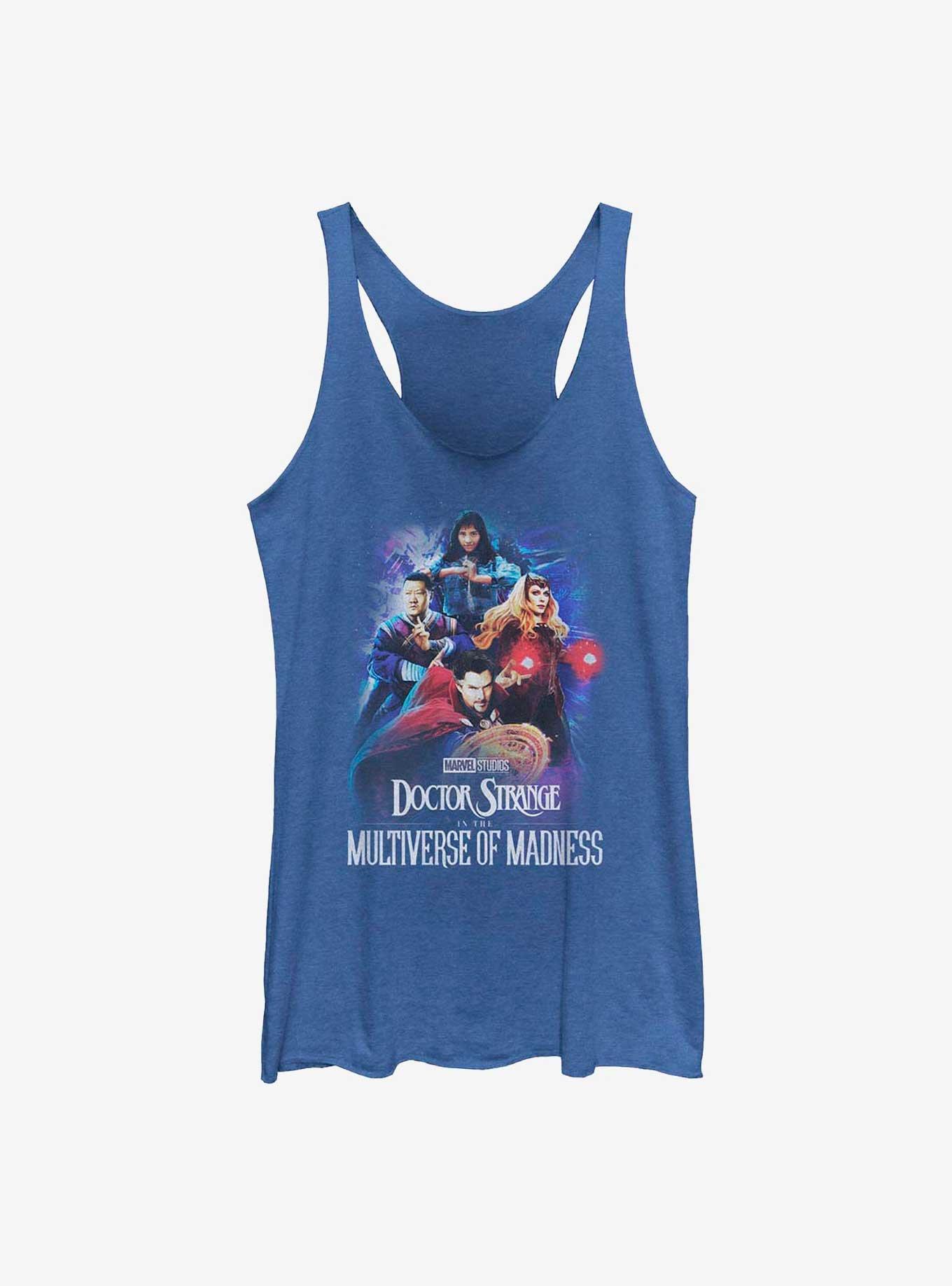 Marvel Doctor Strange In The Multiverse Of Madness Poster Group Womens Tank Top, ROY HTR, hi-res