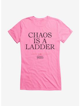 Game Of Thrones Quote Chaos Is A Ladder Girls T-Shirt, , hi-res