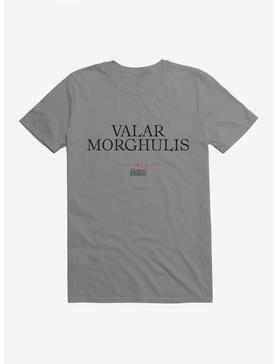 Game Of Thrones Quote Valar Morghulis T-Shirt, STORM GREY, hi-res