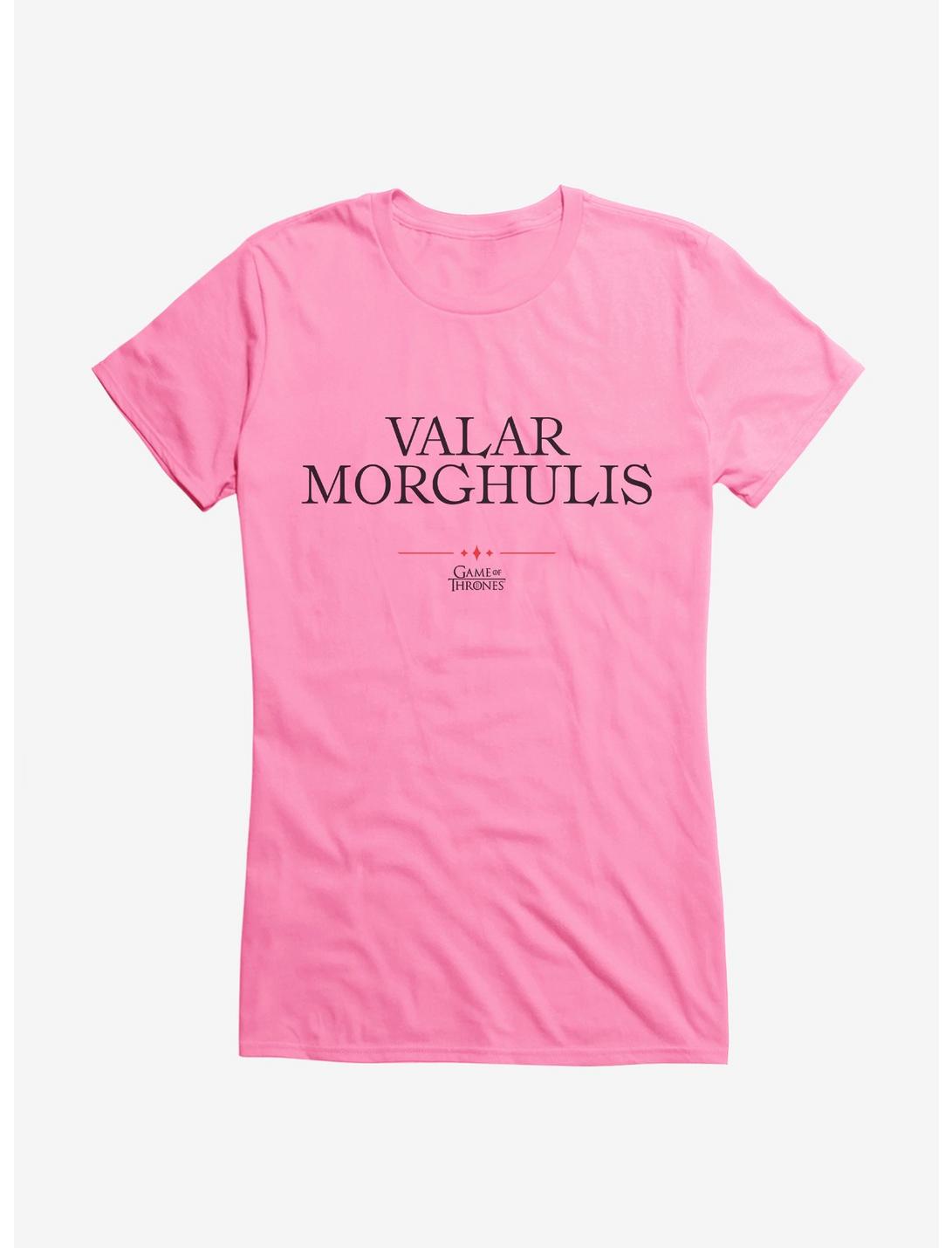 Game Of Thrones Quote Valar Morghulis Girls T-Shirt, , hi-res