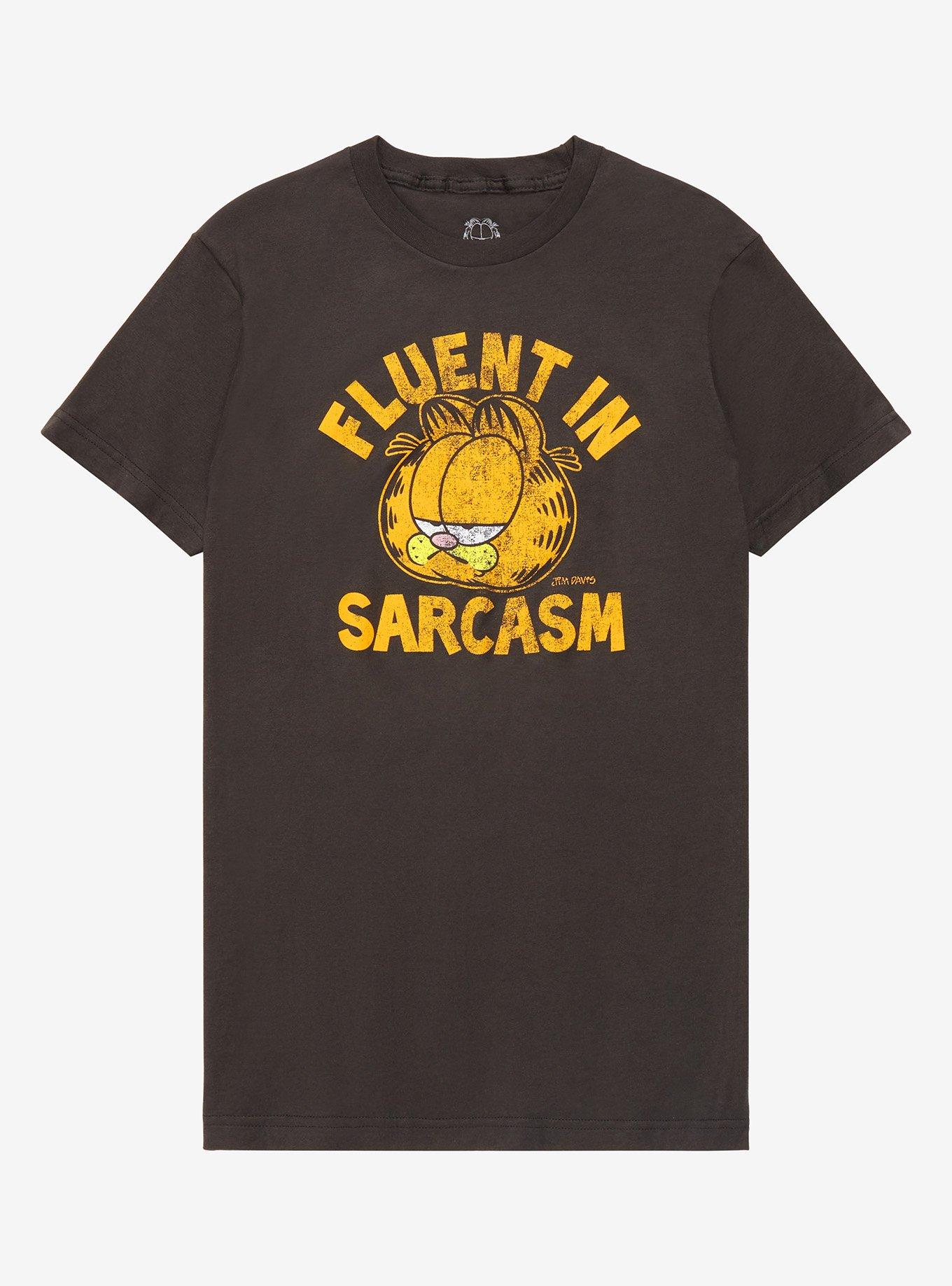 Garfield Sarcasm T-Shirt, NIGHT SKY, hi-res