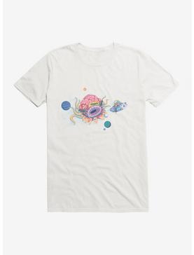 Rick And Morty Monster Chase T-Shirt, WHITE, hi-res