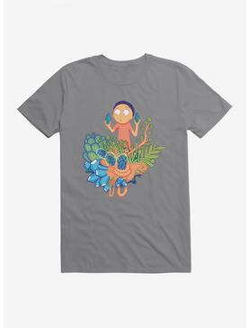 Rick And Morty Plants Morty T-Shirt, STORM GREY, hi-res