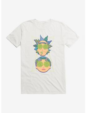 Rick And Morty Portal Eyes T-Shirt, WHITE, hi-res