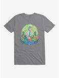Rick And Morty Portal Plants Rick T-Shirt, STORM GREY, hi-res