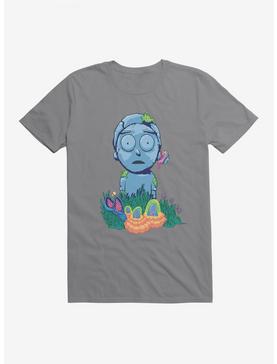 Rick And Morty Sculpture Morty T-Shirt, STORM GREY, hi-res