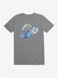 Rick And Morty UFO T-Shirt, STORM GREY, hi-res