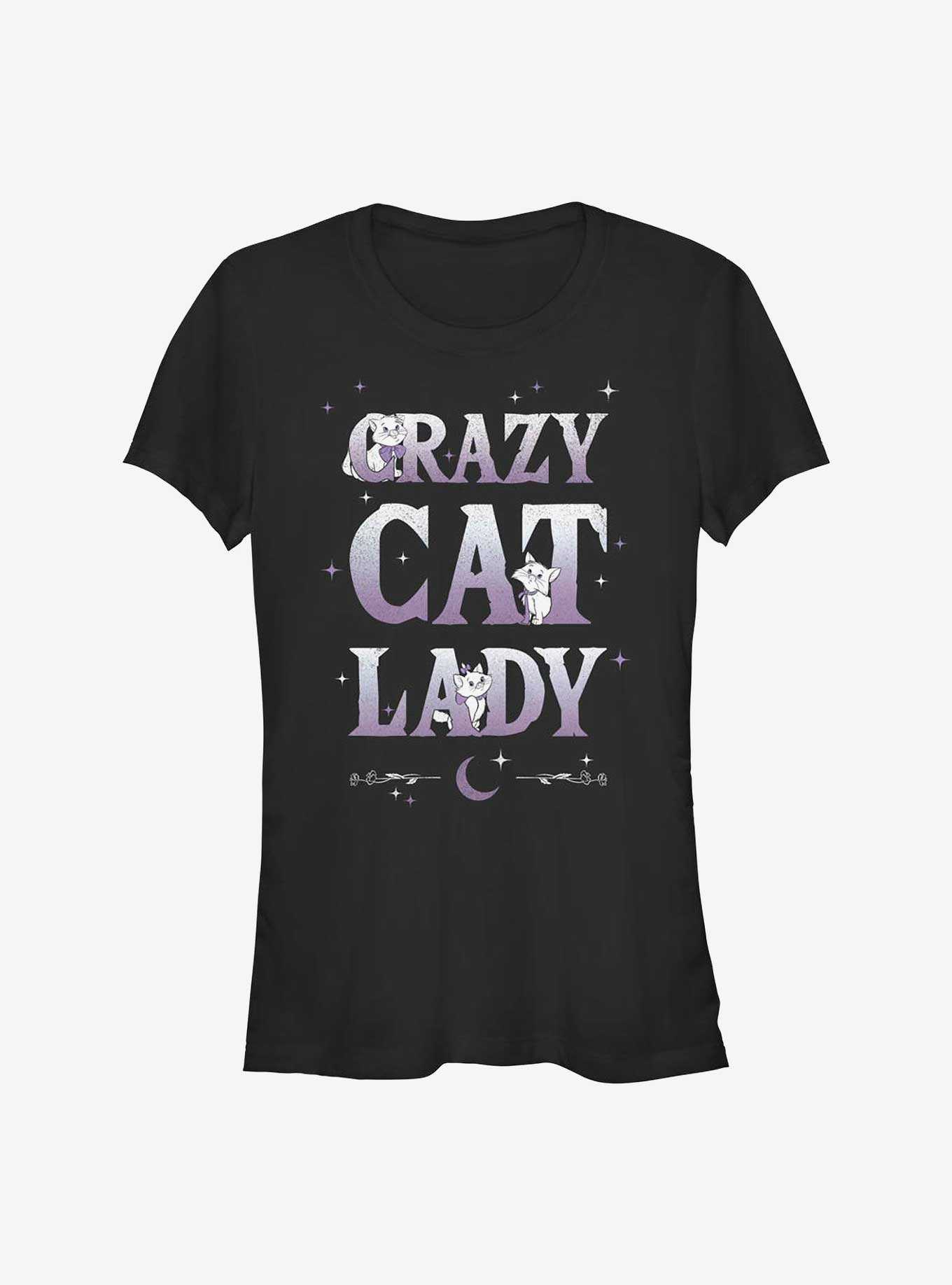 Disney The Aristocats Crazy Cat Lady Girls T-Shirt, , hi-res