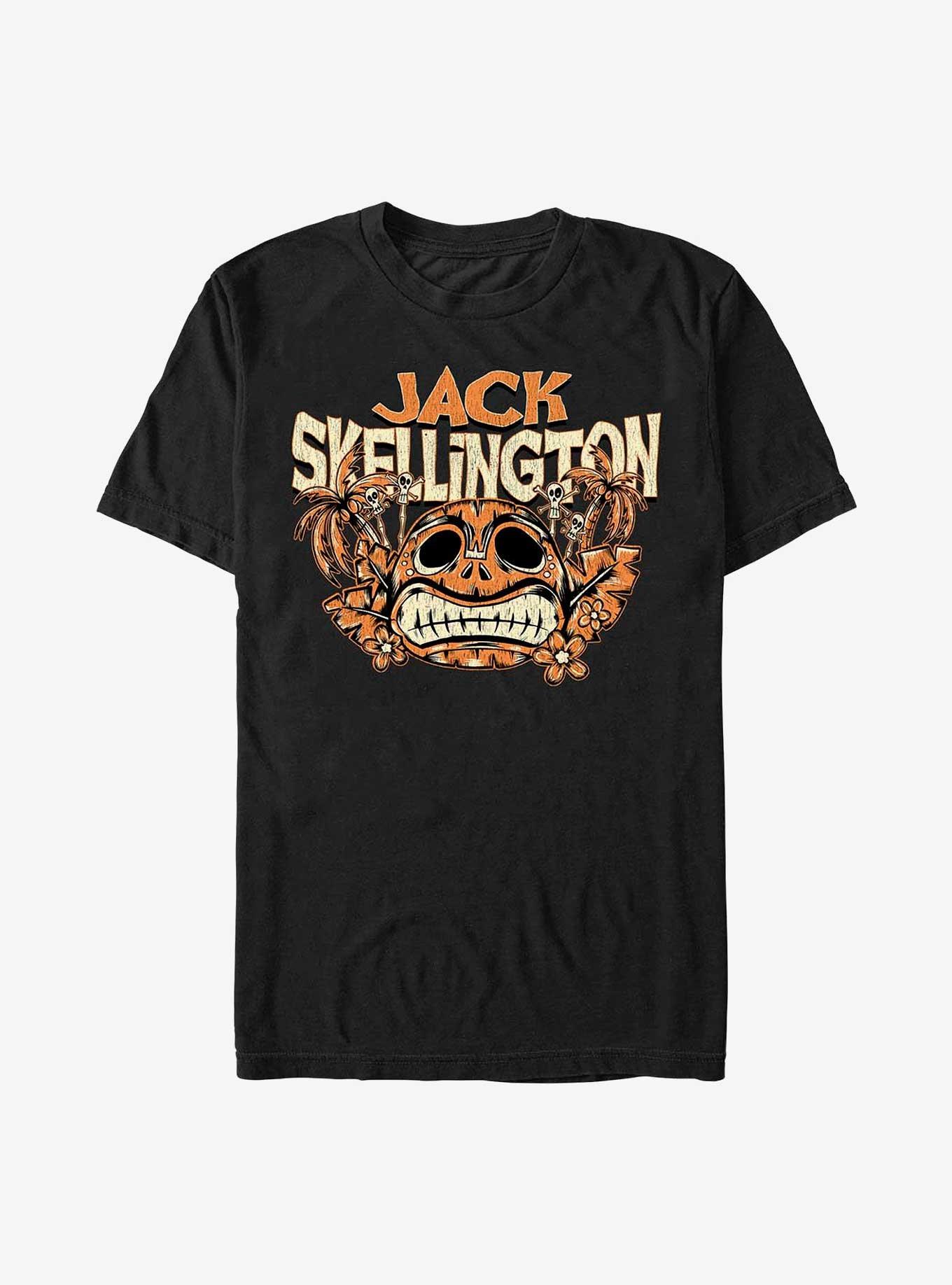 Disney The Nightmare Before Christmas Tiki Jack T-Shirt, BLACK, hi-res