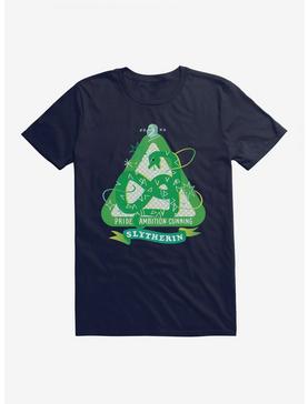 Harry Potter Slytherin Sparkles T-Shirt, NAVY, hi-res