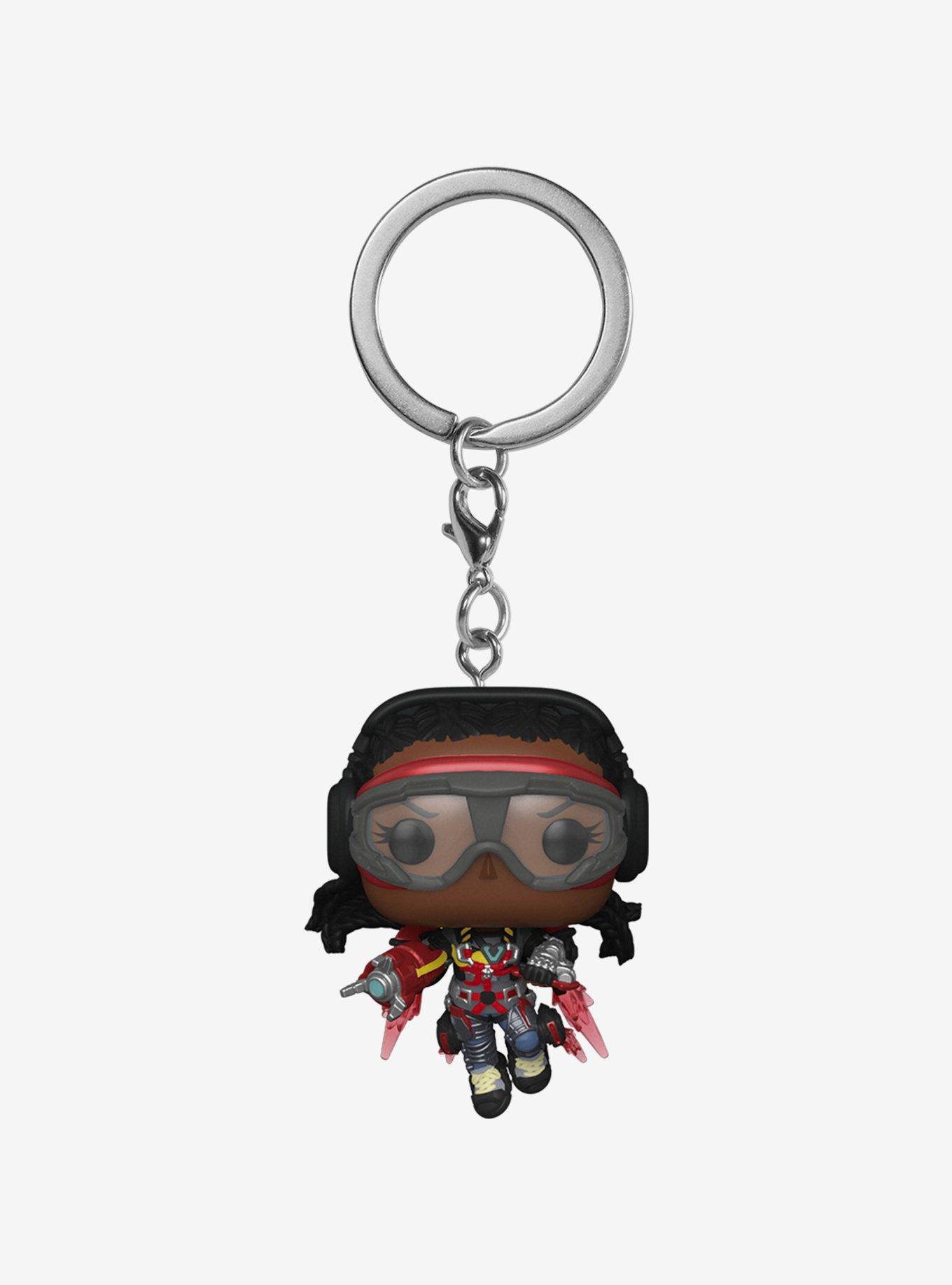 Funko Marvel Black Panther: Wakanda Forever Pocket Pop! Ironheart MK1 Vinyl Bobble-Head Key Chain, , hi-res