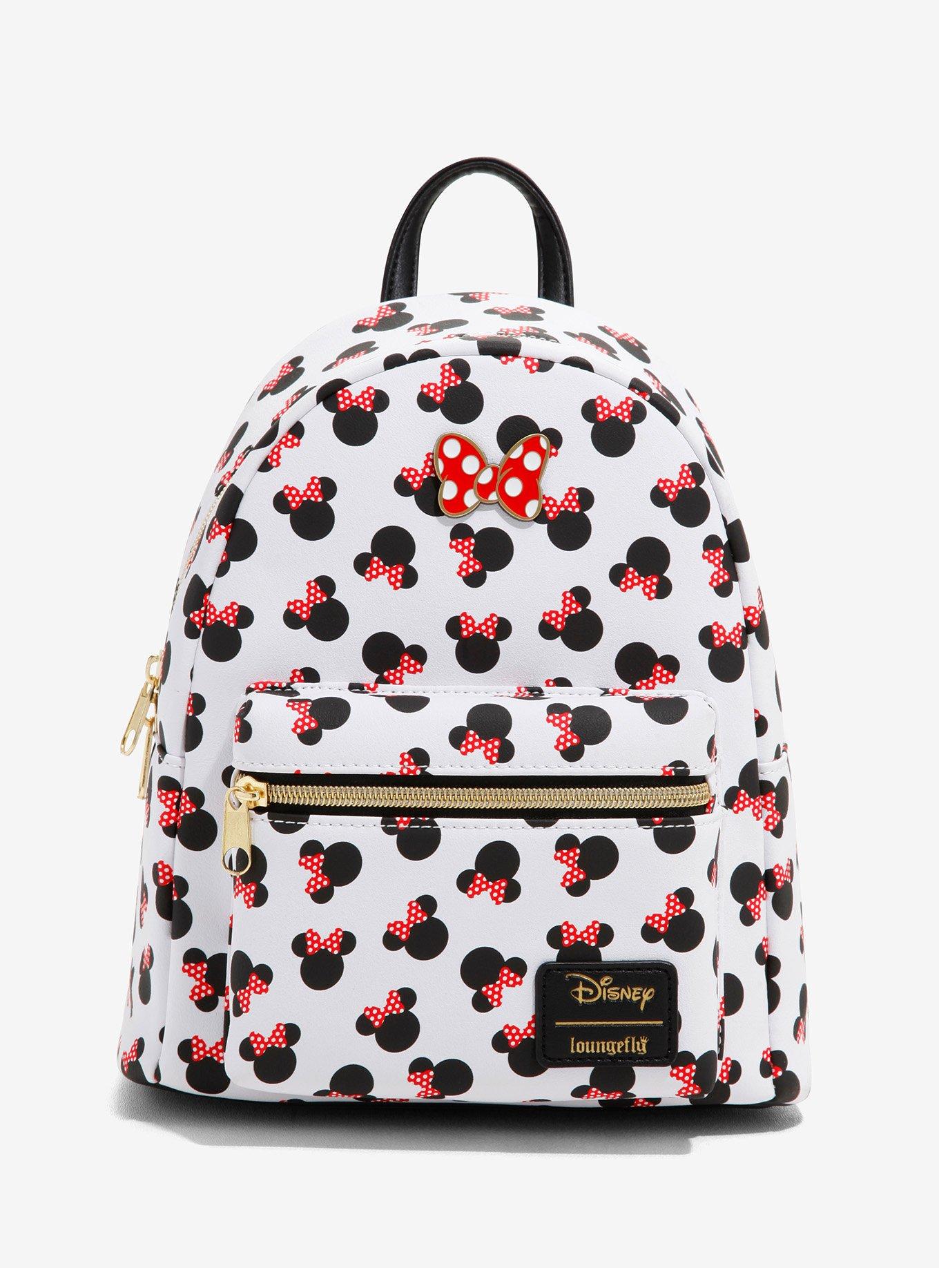 NWT Disney Minnie Mouse Denim Exclusive Mini Backpack