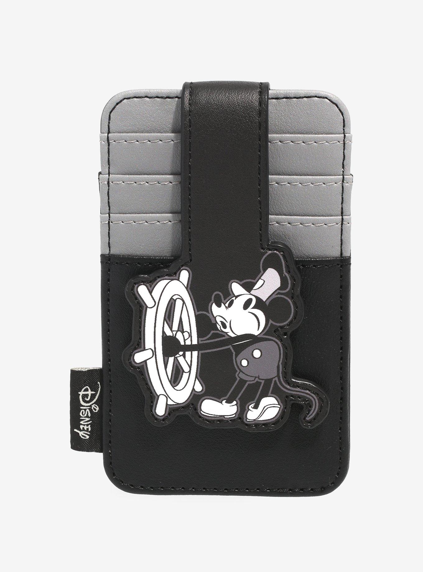 Loungefly Disney Steamboat Willie Cardholder | Hot Topic display picture 3