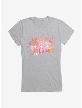 Harry Potter Brave At Heart Trio Girls T-Shirt, HEATHER, hi-res