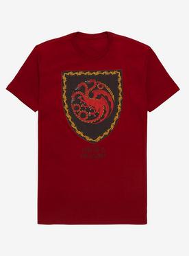 Game of Thrones House of the Dragon Crest T-Shirt - BoxLunch Exclusive
