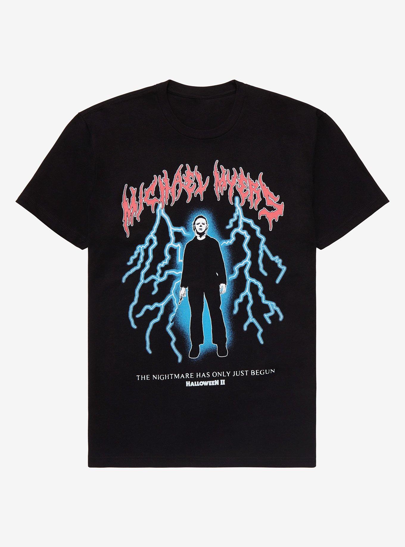 Halloween II Michael Myers Lightning Portrait T-Shirt - BoxLunch