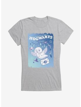 Harry Potter Hedwig Hogwarts Girls T-Shirt, HEATHER, hi-res