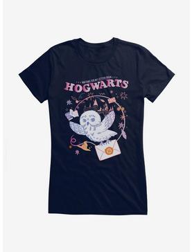 Harry Potter Letter From Hogwarts Girls T-Shirt, NAVY, hi-res