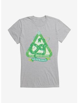 Harry Potter Slytherin Sparkles Girls T-Shirt, HEATHER, hi-res
