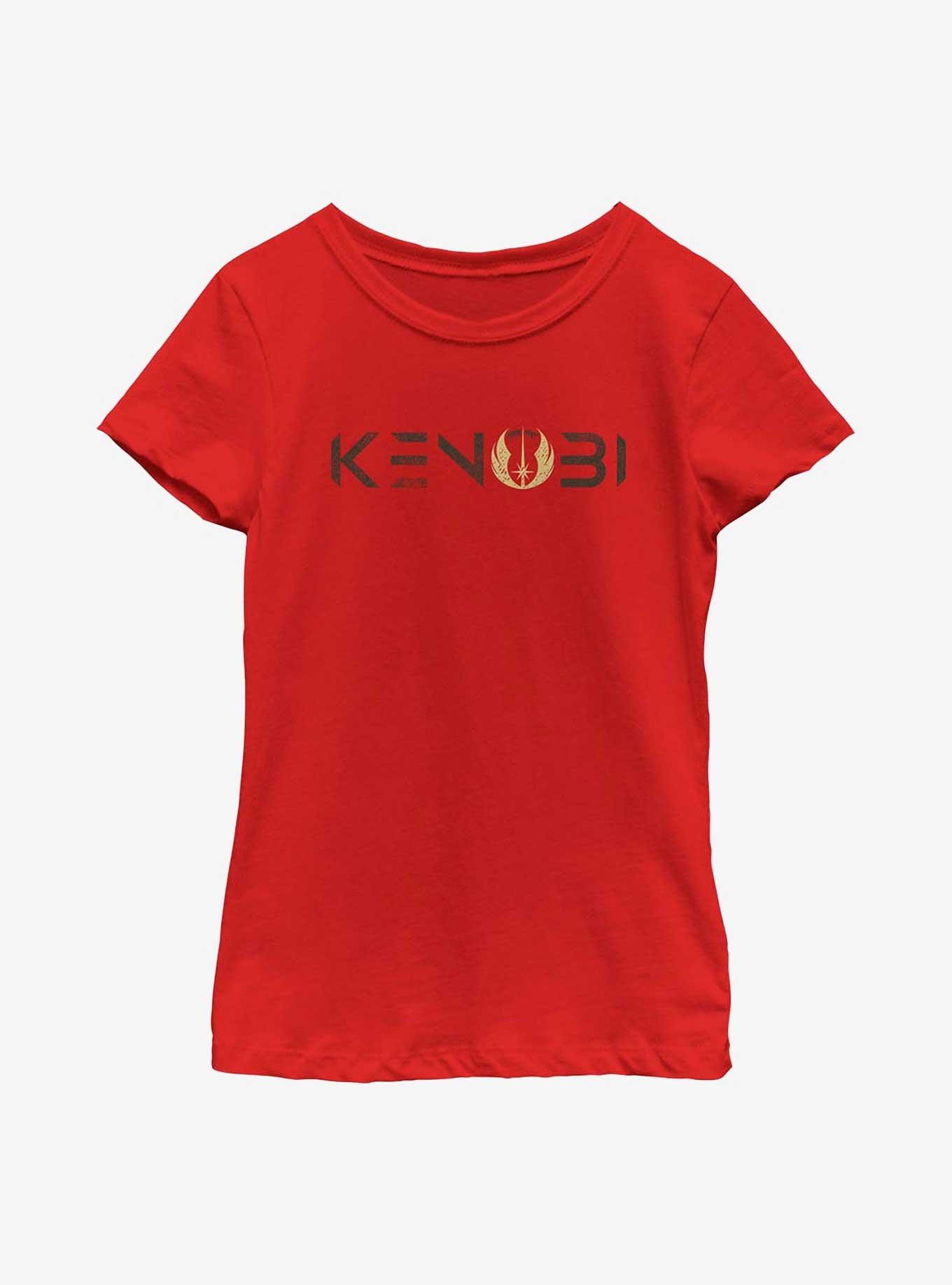 Star Wars Obi-Wan Kenobi Logo Youth Girls T-Shirt, , hi-res