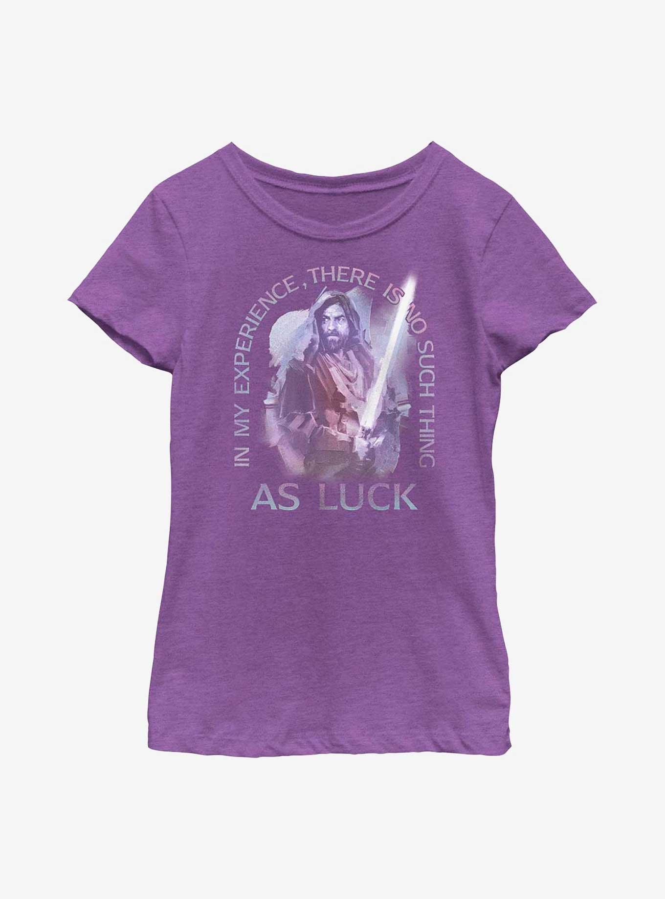 Star Wars Obi-Wan Kenobi No Such Thing Youth Girls T-Shirt, PURPLE BERRY, hi-res