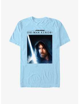 Star Wars Obi-Wan Kenobi Close Up Obi T-Shirt, LT BLUE, hi-res