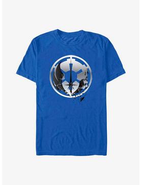Star Wars Obi-Wan Kenobi Jedi To Empire Logo T-Shirt, ROYAL, hi-res