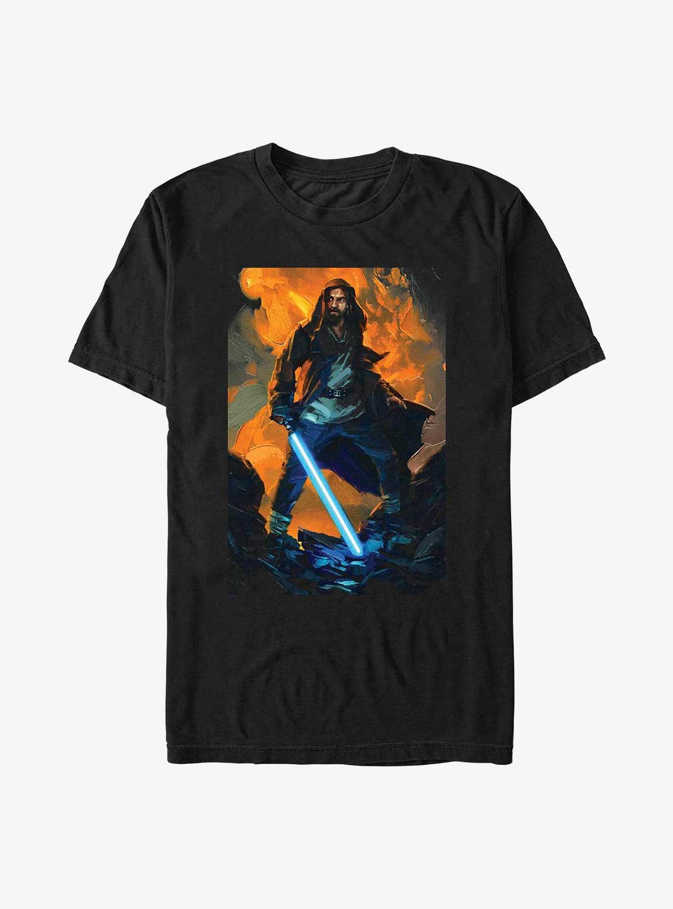 Star Wars Obi-Wan Kenobi Paint T-Shirt, , hi-res