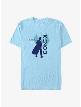 Star Wars Obi-Wan Kenobi Resistance Silhouette T-Shirt, LT BLUE, hi-res