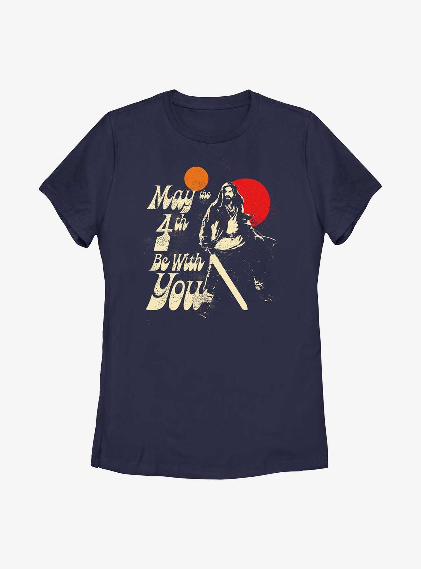 Star Wars Obi-Wan Kenobi May Fourth Womens T-Shirt, NAVY, hi-res