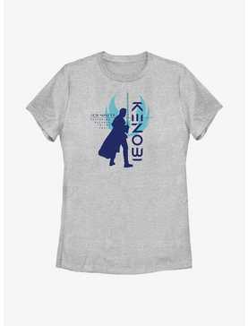 Star Wars Obi-Wan Kenobi Resistance Silhouette Womens T-Shirt, , hi-res