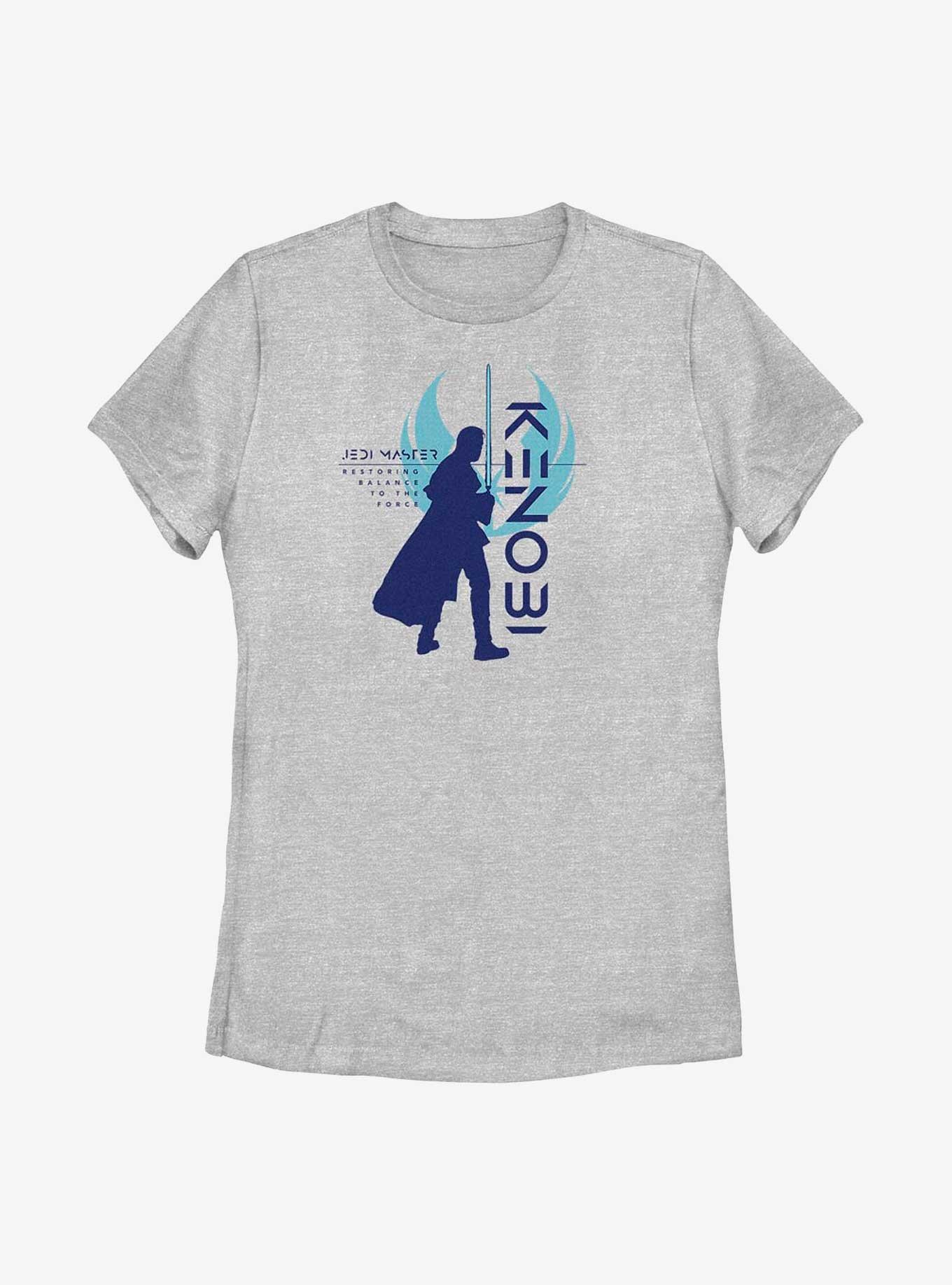 Star Wars Obi-Wan Kenobi Resistance Silhouette Womens T-Shirt, , hi-res