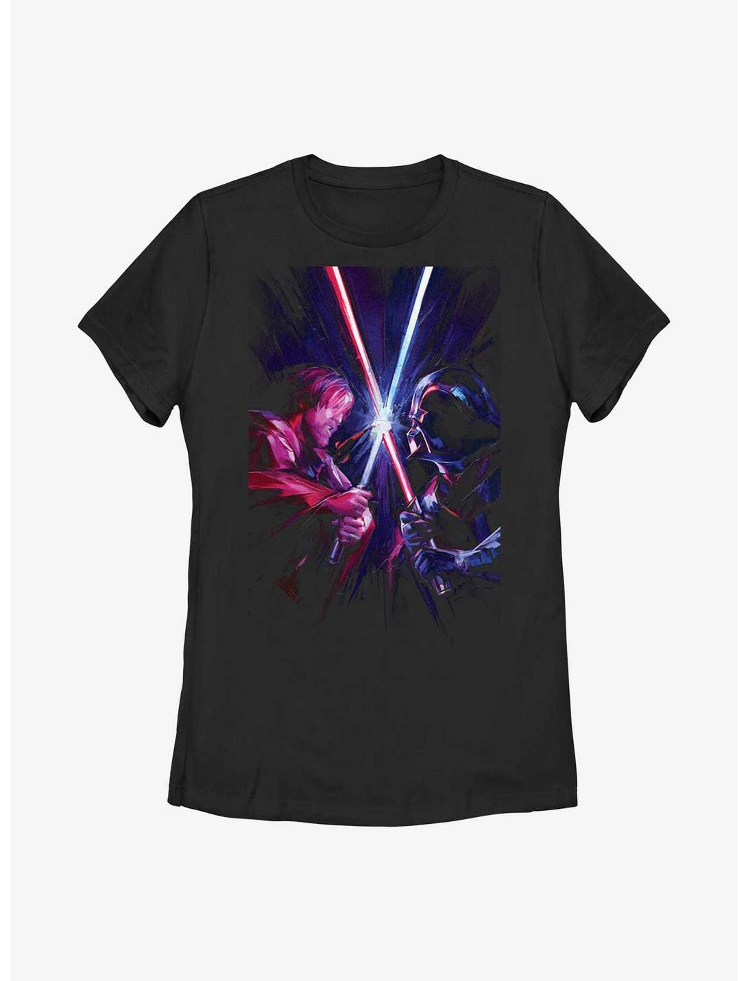 Star Wars Obi-Wan Kenobi Vader Womens T-Shirt, BLACK, hi-res