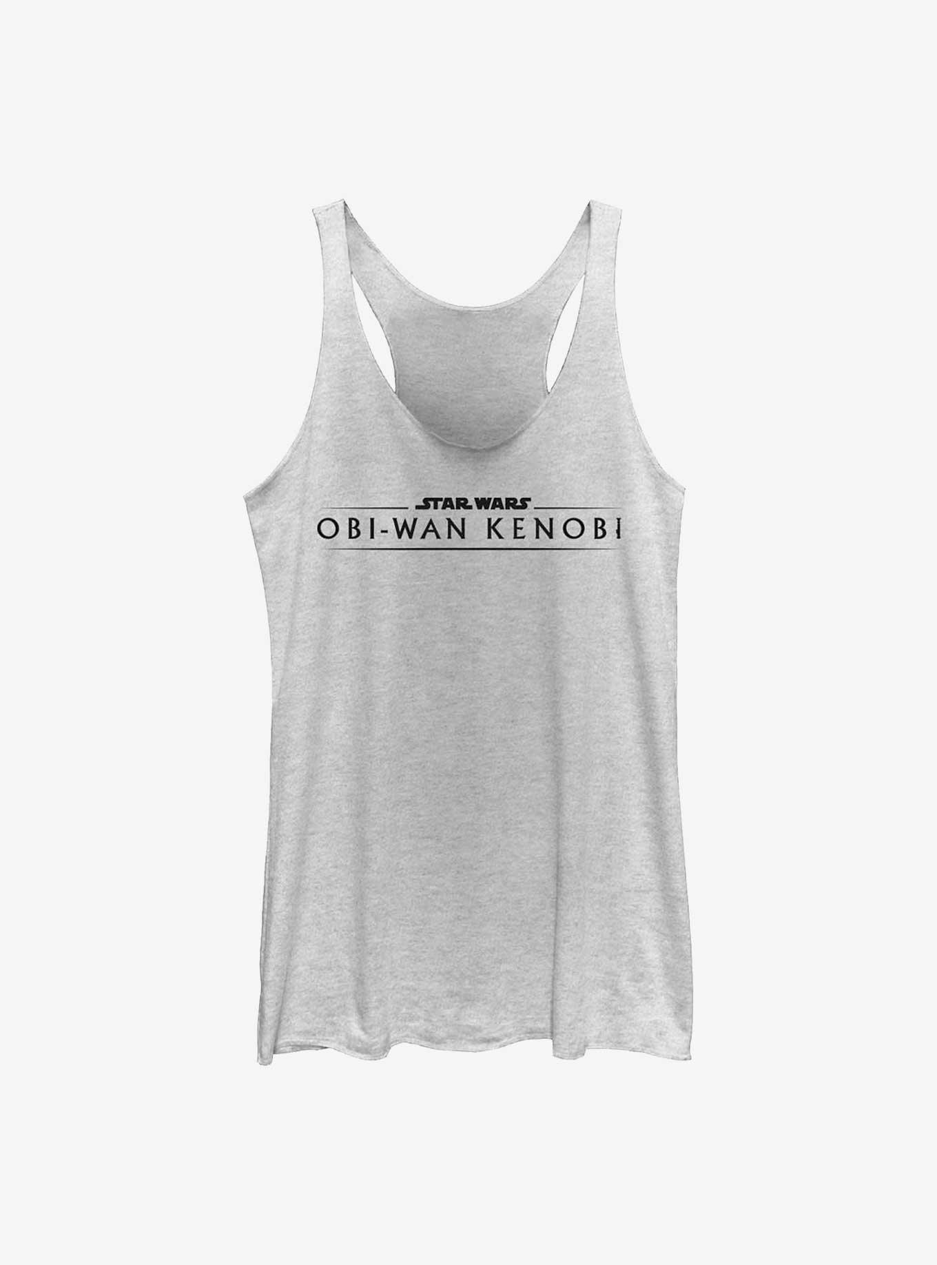 Star Wars Obi-Wan Kenobi Logo Womens Tank Top
