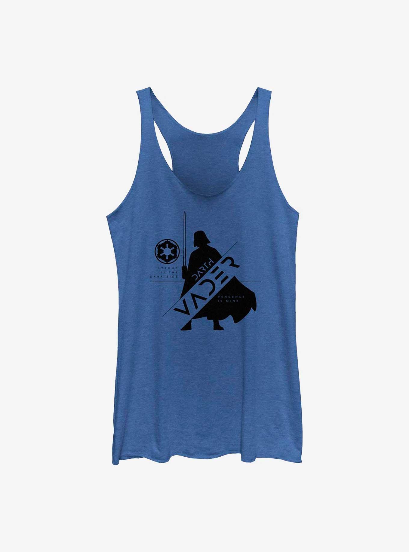 Star Wars Obi-Wan Kenobi Vader Silhouette Womens Tank Top