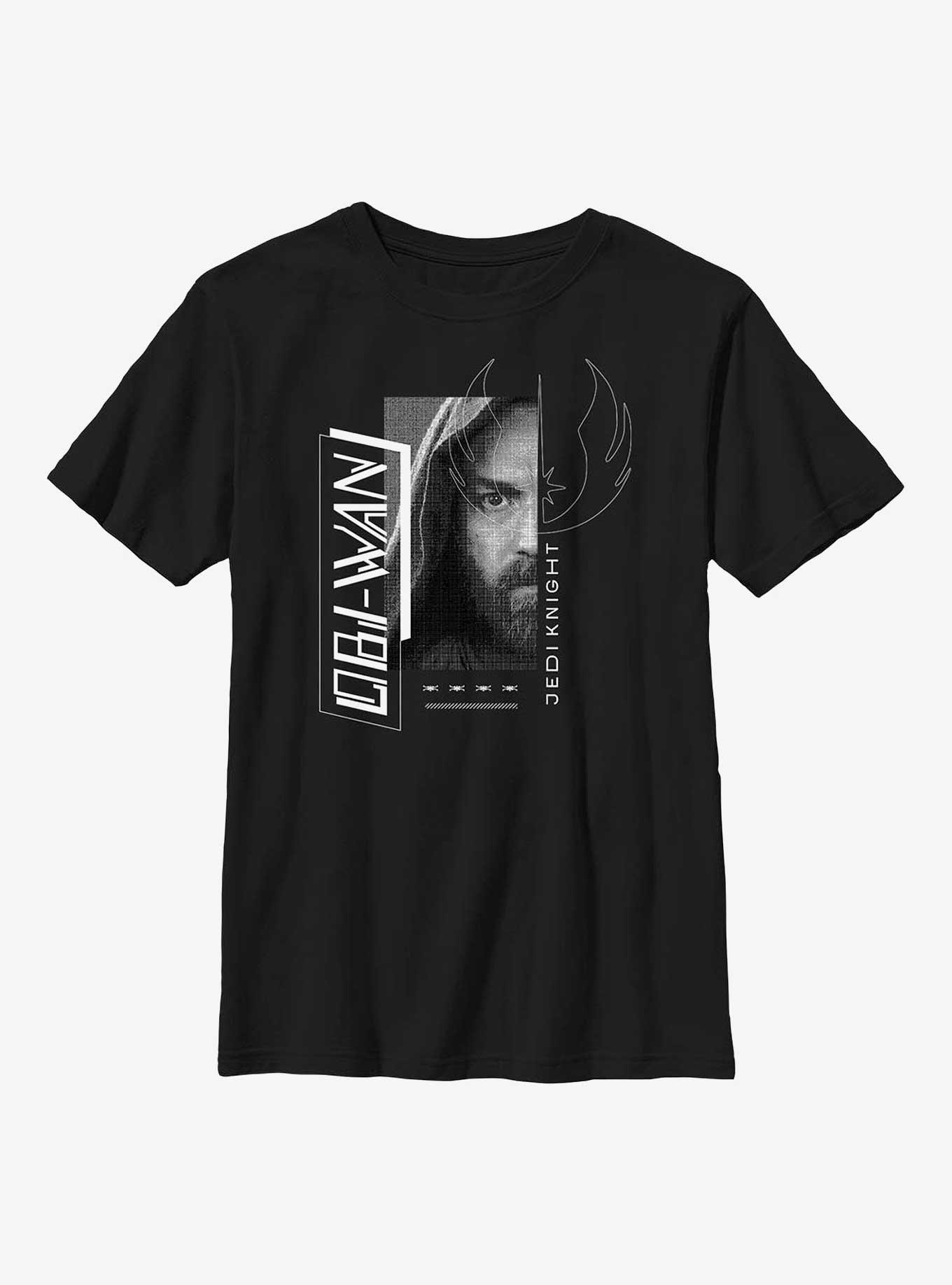 Star Wars Obi-Wan Kenobi Jedi Knight Portrait Youth T-Shirt, , hi-res