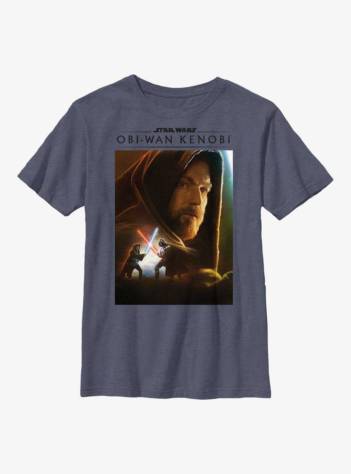 Star Wars Obi-Wan Kenobi Obi Oil Paint Youth T-Shirt, , hi-res