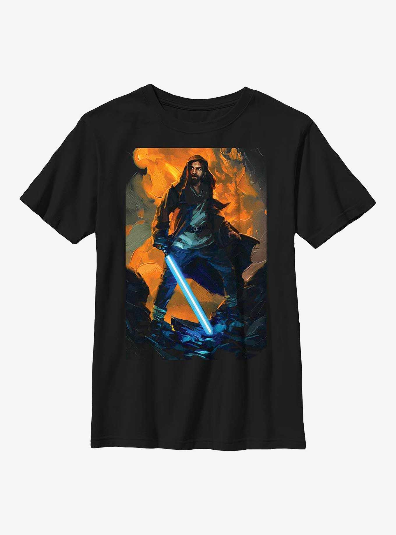 Star Wars Obi-Wan Kenobi Paint Youth T-Shirt, , hi-res