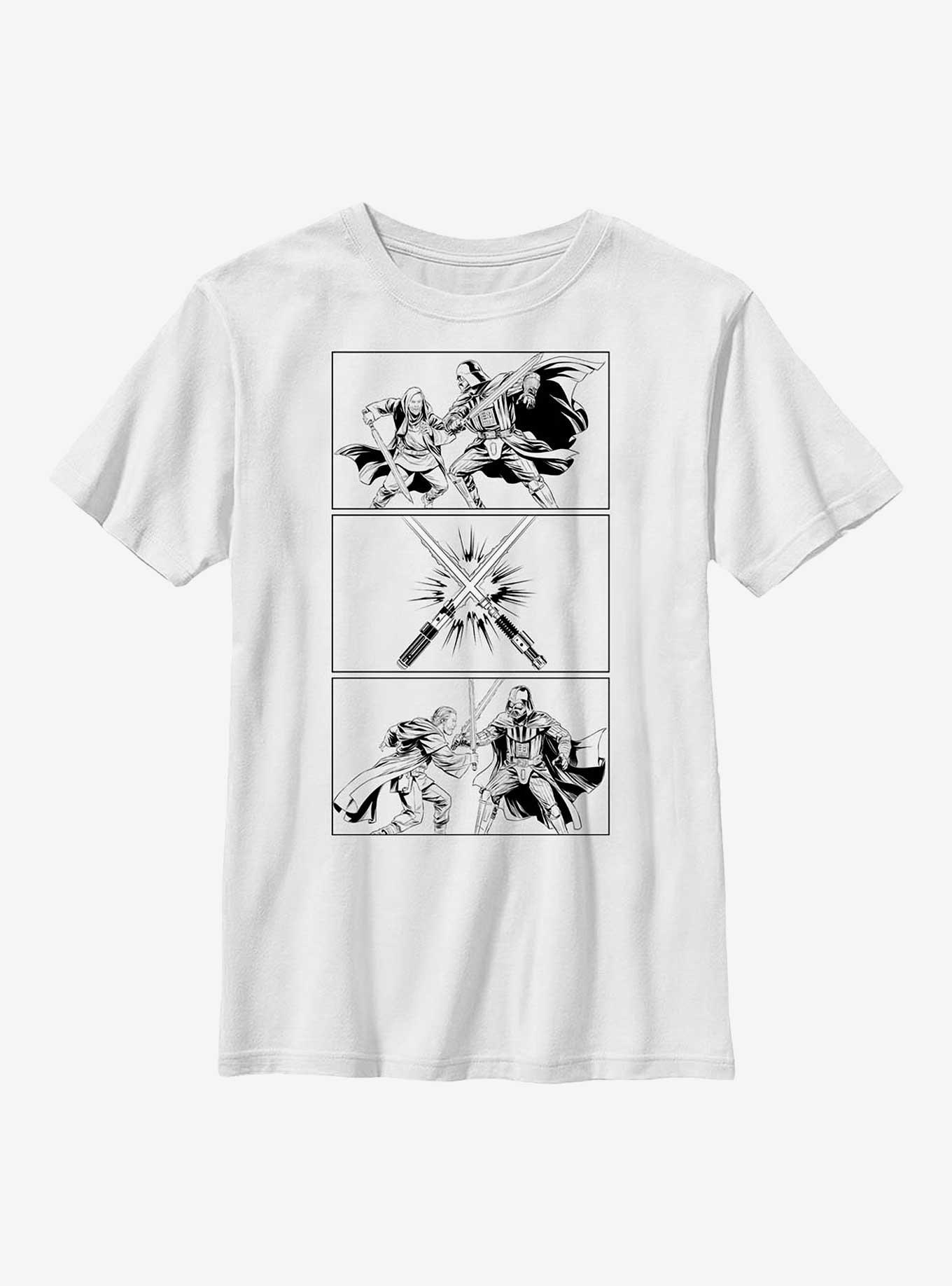 Star Wars Obi-Wan Kenobi Three Stack Youth T-Shirt, , hi-res