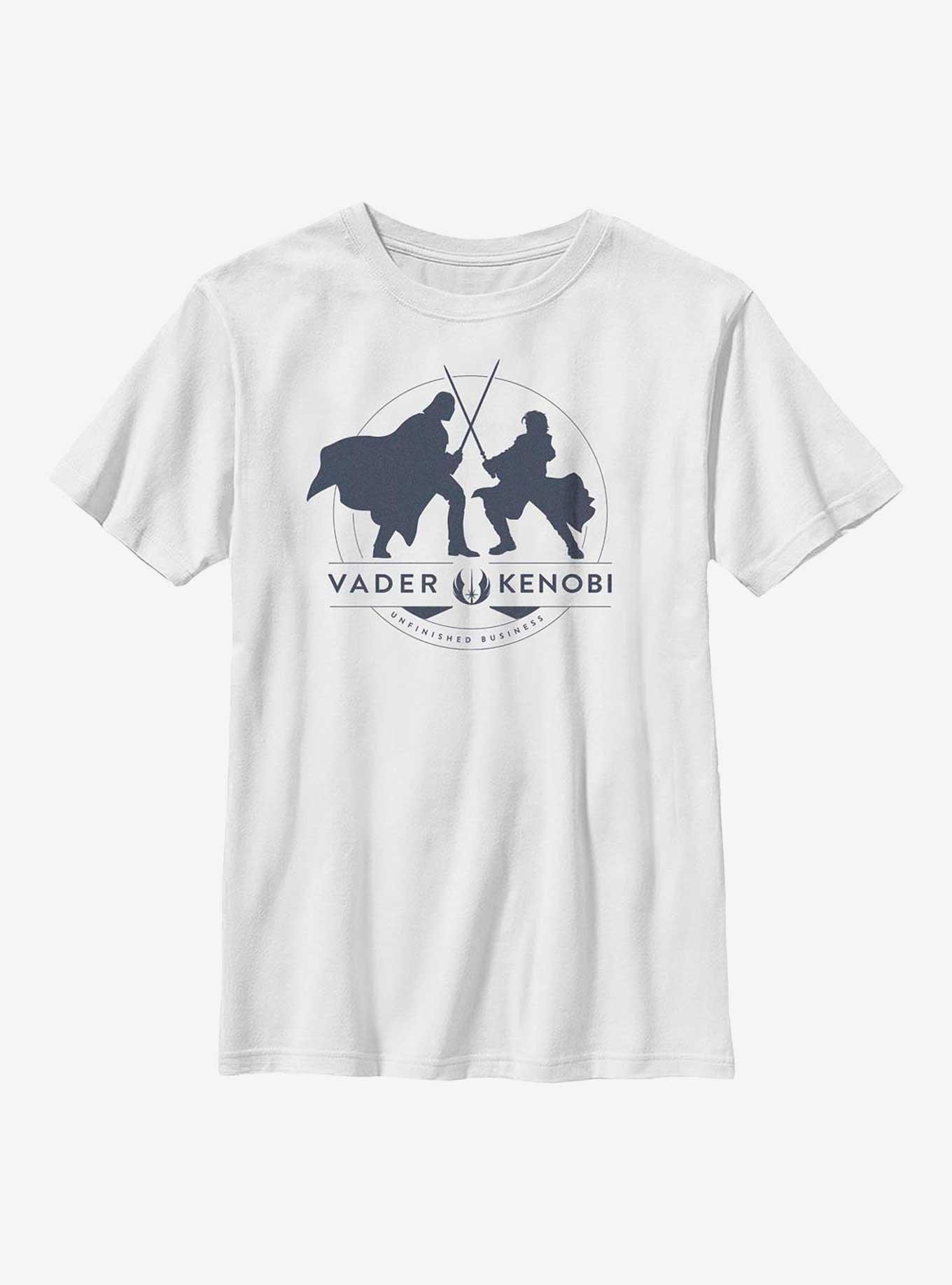 Star Wars Obi-Wan Kenobi Vader Vs Kenobi Youth T-Shirt, , hi-res