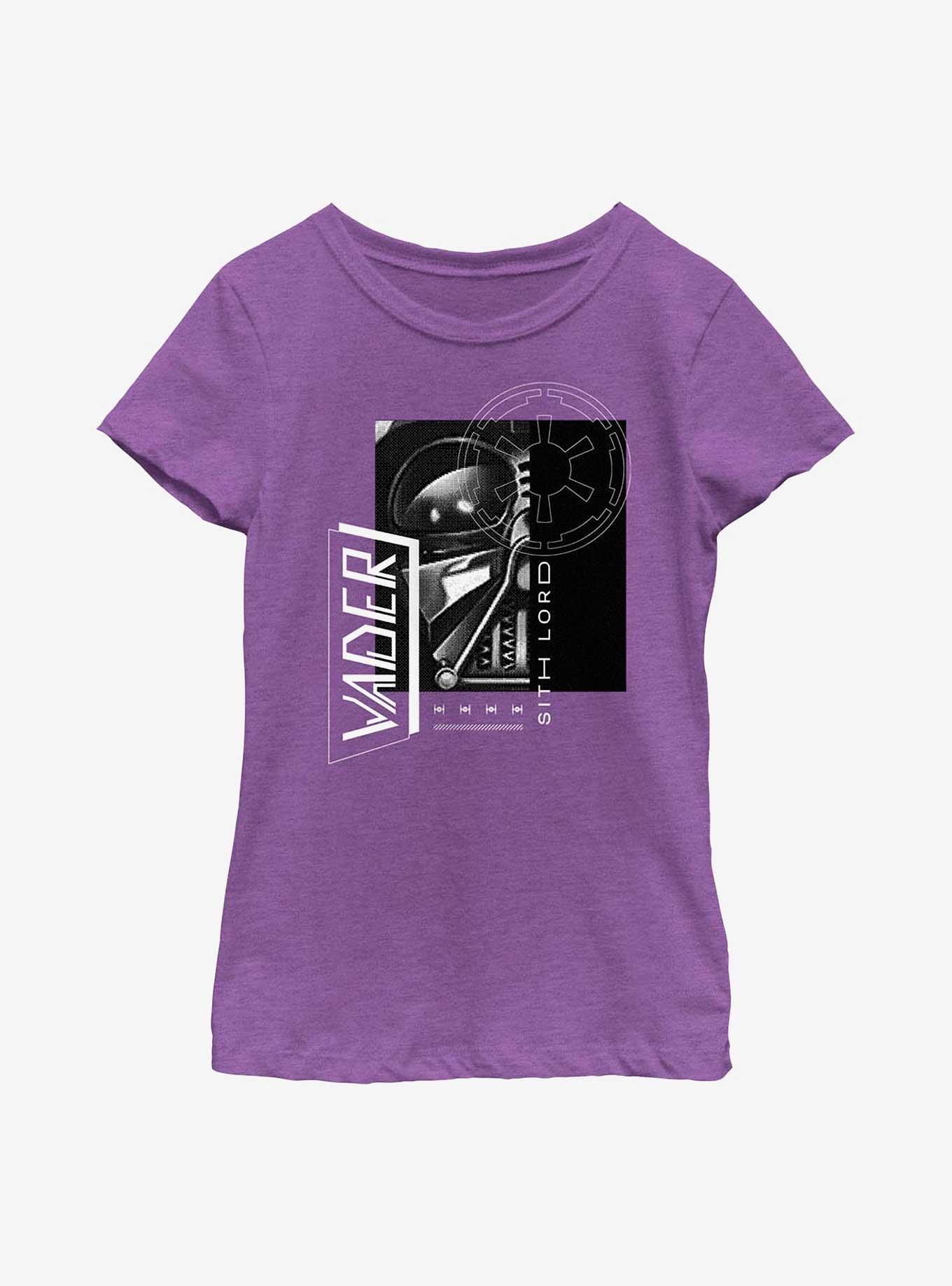 Star Wars Obi-Wan Kenobi Sith Lord Youth Girls T-Shirt, PURPLE BERRY, hi-res