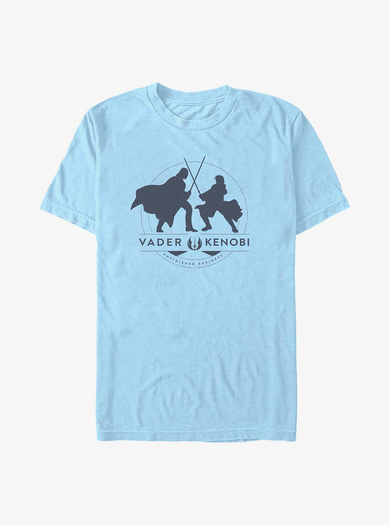 Star Wars Obi-Wan Kenobi Vader Vs Kenobi T-Shirt, LT BLUE, hi-res