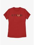 Star Wars Obi-Wan Kenobi Logo Womens T-Shirt, RED, hi-res
