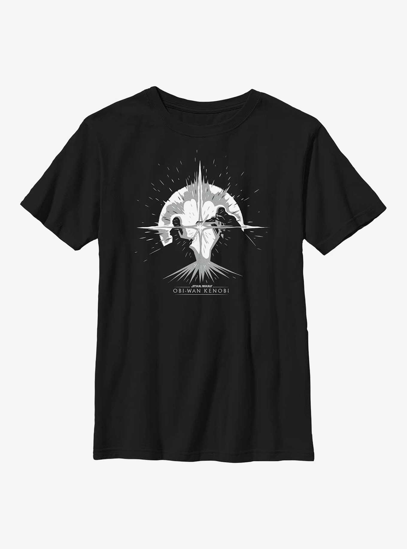 Star Wars Obi-Wan Kenobi Explosive Duel Graphic Youth T-Shirt, , hi-res