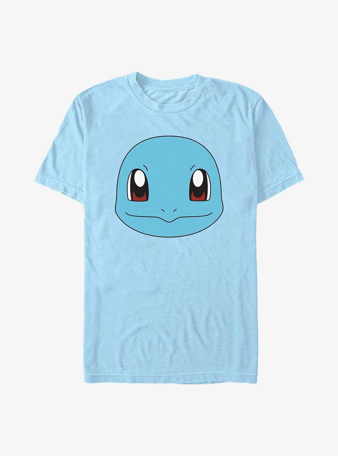 Pokémon Squirtle Face T-Shirt - BLUE | BoxLunch