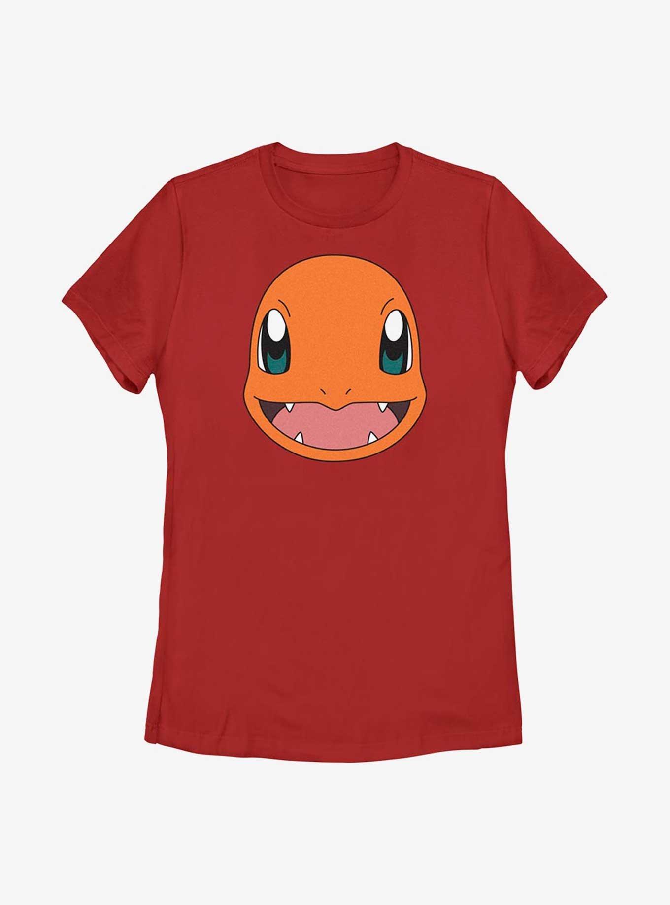 Pokémon Charmander Face Womens T-Shirt, , hi-res